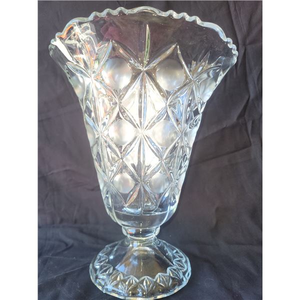 Cut Glass Vase A