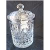 Image 3 : Crystal Napkin Holder & Buscuit Barrel A