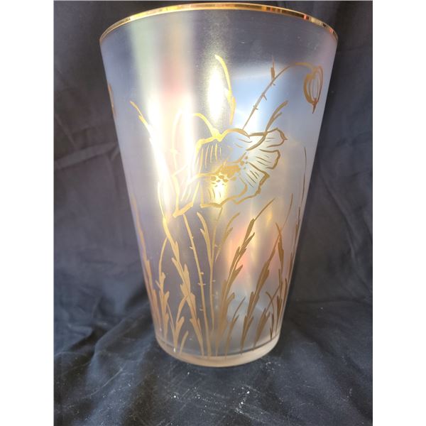 Art Nouveau Glass Vase A