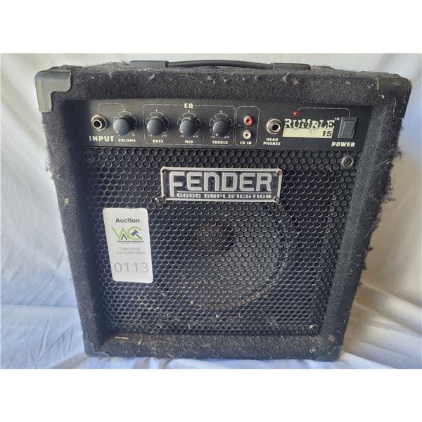 Fender Rumble 15 Guitar Amp B