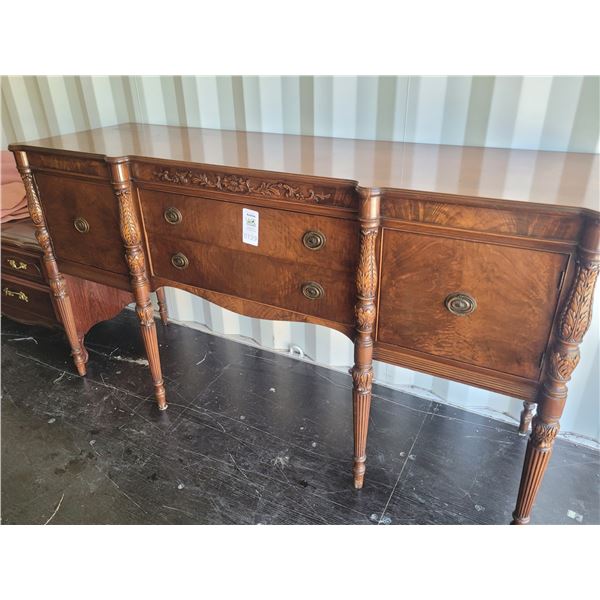 Antique Walnut Sideboard C