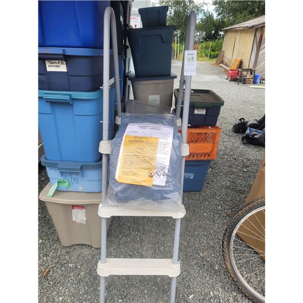 Pool Ladder & Cover C