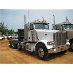 2007 PETERBILT 378 TRI-AXLE TRUCK TRACTOR
