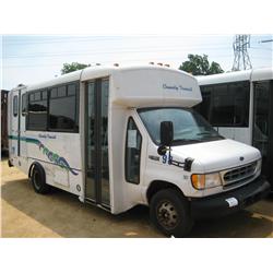 2002 FORD E450 S/A 12 PASSENGER BUS