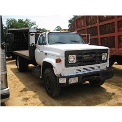 GMC S/A FLATBED TRUCK