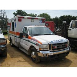 2003 FORD F350 AMBULANCE