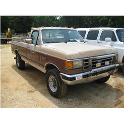 1991 FORD F250 4X4 PICKUP