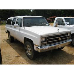1991 CHEVROLET SUBURBAN 4X4