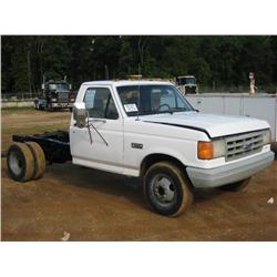 1989 FORD F350 CAB & CHASSIS