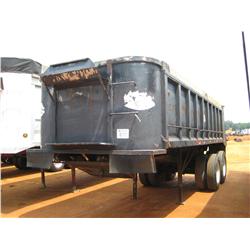 1995 PALMER 22' STEEL DUMP TRAILER