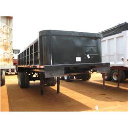 1989 PALMER 24' STEEL DUMP TRAILER