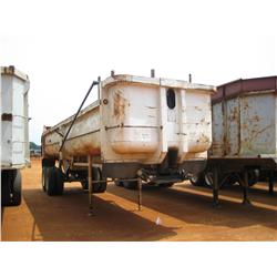 1980 CHEROKEE 26' STEEL DUMP TRAILER