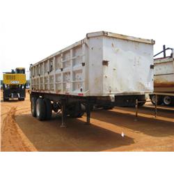 1974 SHOPBUILT DUMP TRAILER