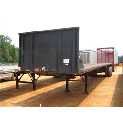1990 LUFKIN 45' STRETCH FLATBED TRAILER