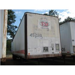 1985 BRAE 45' VAN TRAILER