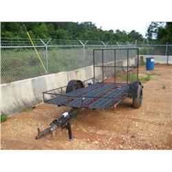SHOPBUILT 5'X8' S/A TAG TRAILER