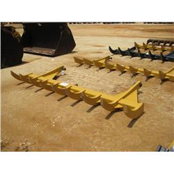 10' CURVED TINE ROOT RAKE