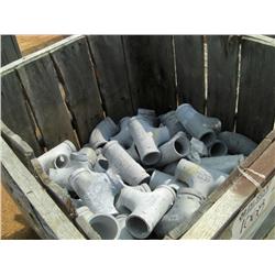 GALVANIZED FITTINGS (2 CRATES)