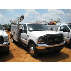 2004 FORD F550 S/A SERVICE TRUCK