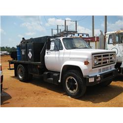 1981 GMC S/A FUEL & LUBE TRUCK