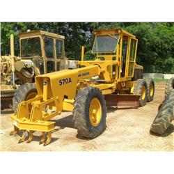 JOHN DEERE 570A MOTOR GRADER