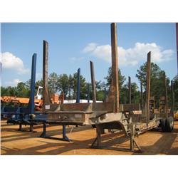 1997 VIKING 4 BOLSTER LOG TRAILER