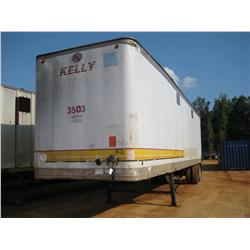 1987 GREAT DANE 40' CLOSED TOP CHIP VAN