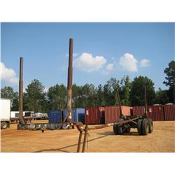 1988 KENT POLE TRAILER