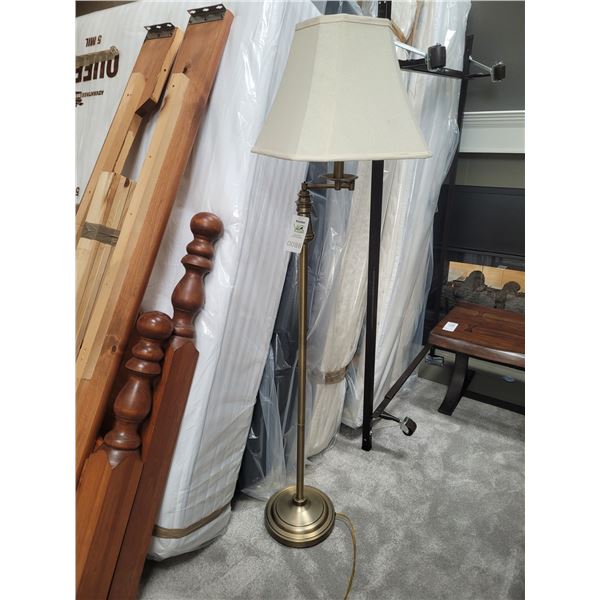 Brushed Brass Floor Lamp C