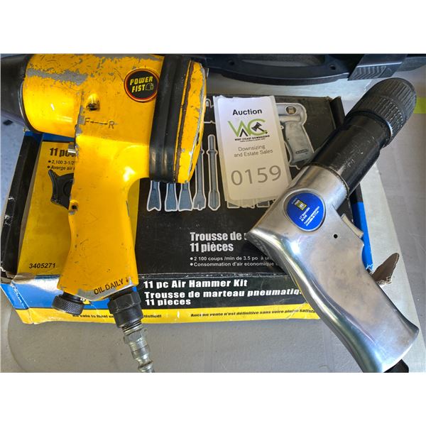 Power Fist Air Hammer Kit, Drill A