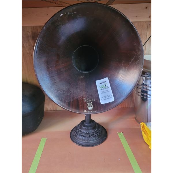 Antique Tower Goose Neck Radio Horn C