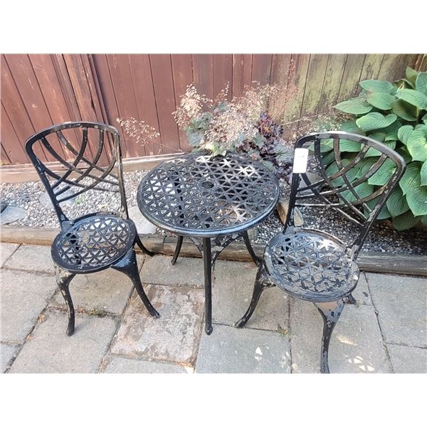 Cast Iron Bistro Set C