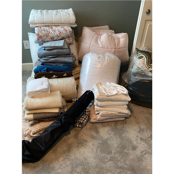 Bed Linens, Blankets A