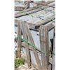 Image 1 : ONSITE: CRATE OF 18 BIANCO WHITE GRANITE SLABS
