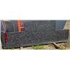 Image 1 : ONSITE: GRAY AND RED GRANITE OFFCUT SLAB W/ FULL SLAB