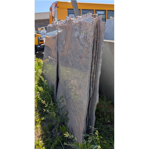 ONSITE: LOT 7 OF PINK AND GRAY ROUGH EDGE GRANITE