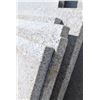 Image 1 : ONSITE: WHITE GRANITE SLAB W/ GREY SPECKLES