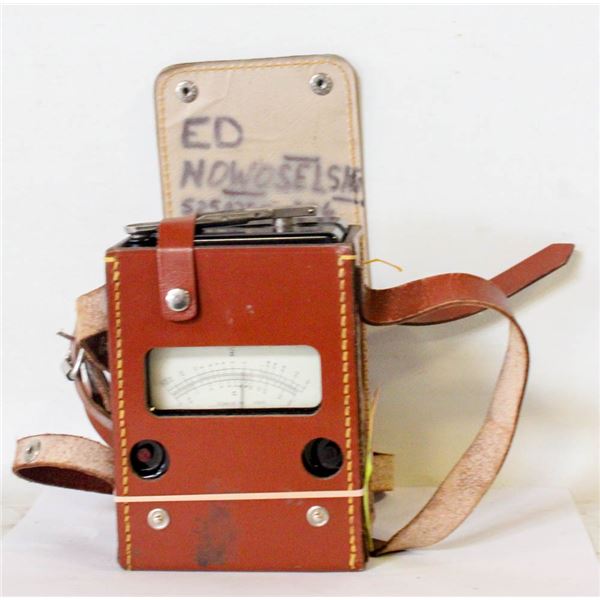 VINTAGE MEGGER LEATHER CASED INSULATED &