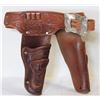 Image 1 : VINTAGE CAP GUN KIDS BELT & HOLSTER
