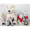 Image 1 : COCA-COLA COLLECTABLE STUFFIES + 2