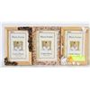 Image 1 : SET OF 3 SHELL PICTURE FRAMES