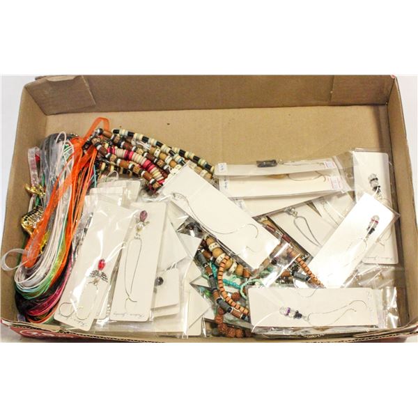 FLAT OF ASSORTED NEW JEWELERY