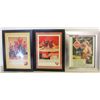 Image 1 : SET OF 3 FRAMED COCA COLA ADS