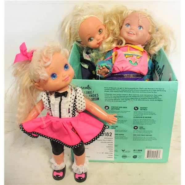 90'S DOLL LOT