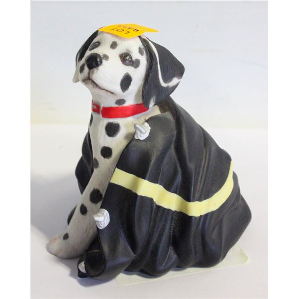 DALMATIAN TO THE RESCUE FINE PORCELAIN