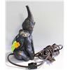 Image 1 : STAINED GLASS ELEPHANT ELECTRIC ACCENT LAMP