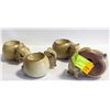 Image 1 : GEMPO POTTERY KITTEN EGG CUPS, SET OF 4