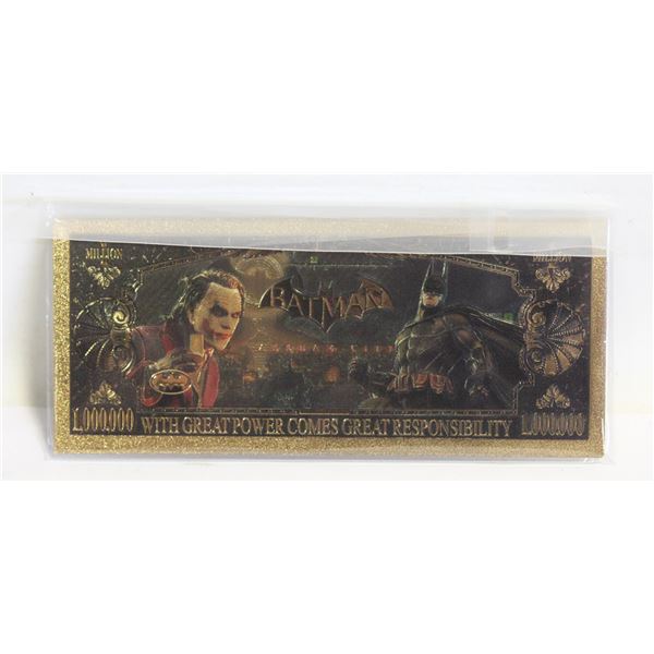 BATMAN SET OF BILLS