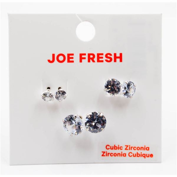 NEW CUBIC ZIRCONIA GEMSTONE FASHION EARRINGS