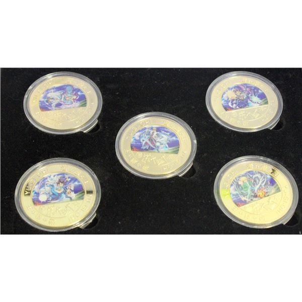 YUGIOH COIN SET IN BOX